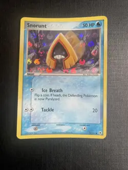 Pokemon Card Snorunt EX Hidden Legends Reverse Holo 73/101 NM - Image 1