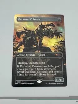 Darksteel Colossus #1 (Foil) (NM) Unique and Miscellaneous Promos UMP Magic MTG - Image 1
