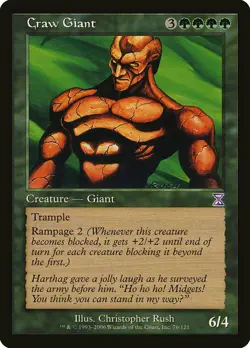 1x Craw Giant - NM MTG - Timespiral Timeshifted - Image 1