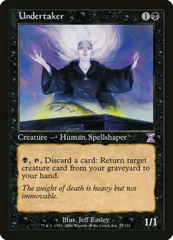 1x Undertaker - NM MTG - Timespiral Timeshifted - Image 1
