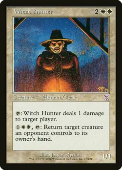 1x Witch Hunter - NM MTG - Timespiral Timeshifted - Image 1