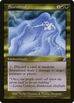 1x Stormbind - NM MTG - Timespiral Timeshifted - Image 1