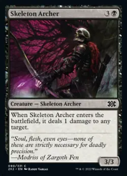 1x Skeleton Archer - NM Eng MTG - Double Masters 2022 - Image 1