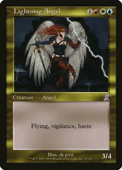 1x Lightning Angel - NM MTG - Timespiral Timeshifted - Image 1