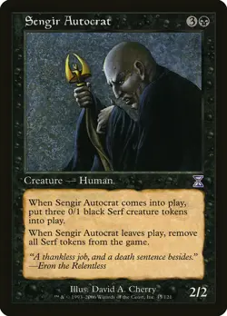 1x Sengir Autocrat - NM MTG - Timespiral Timeshifted - Image 1