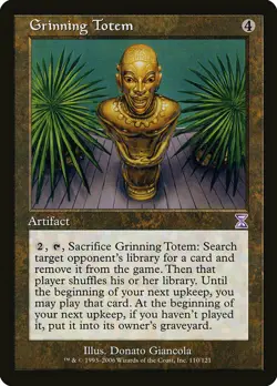 1x Grinning Totem - NM MTG - Timespiral Timeshifted - Image 1