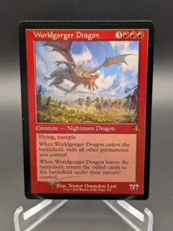 Worldgorger Dragon (Retro Frame) Dominaria Remastered Foil - Image 1