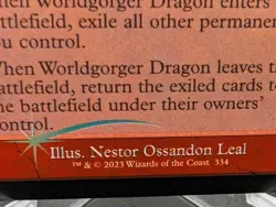 Worldgorger Dragon (Retro Frame) Dominaria Remastered Foil - Image 2