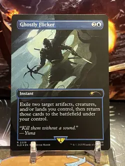 MTG | Ghostly Flicker✨FOIL✨ [Secret Lair Ghost Of Tsushima] - Image 1