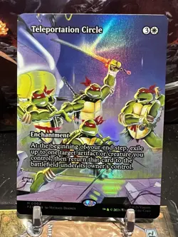 MTG | Teleportation Circle ✨FOIL✨ [TMT PZA Turtles] - Image 1
