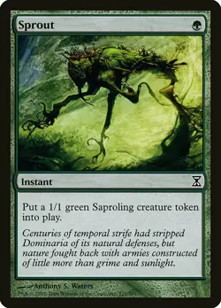 1x Sprout - NM English MTG - Timespiral - Image 1