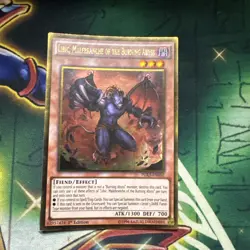 Yugioh! Libic, Malebranche of the Burning Abyss PGL3-EN050 1st Edition NM - Image 1