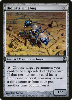 1x Jhoira's Timebug - NM English MTG - Timespiral - Image 1