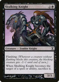 1x Skulking Knight - NM English MTG - Timespiral - Image 1