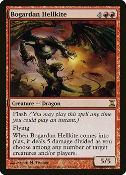 1x Bogardan Hellkite - NM English MTG - Timespiral - Image 1