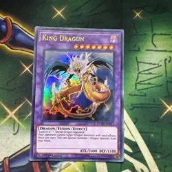 Yugioh! King Dragun DUOV-EN077 Ultra Rare 1st Edition NM - Image 1