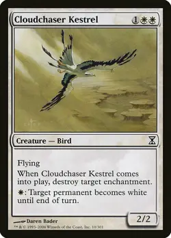 1x Cloudchaser Kestrel - NM English MTG - Timespiral - Image 1