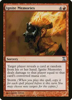 1x Ignite Memories - NM English MTG - Timespiral - Image 1