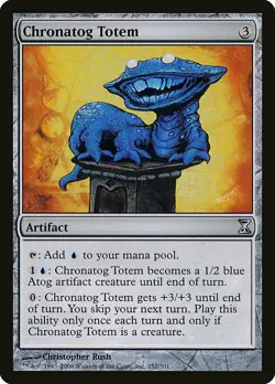 1x Chronatog Totem - NM English MTG - Timespiral - Image 1