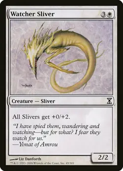 1x Watcher Sliver - NM English MTG - Timespiral - Image 1