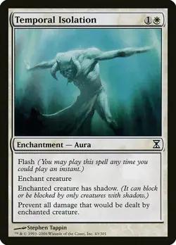 1x Temporal Isolation - NM English MTG - Timespiral - Image 1