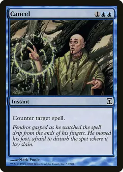 1x Cancel - NM English MTG - Timespiral - Image 1