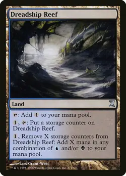 1x Dreadship Reef - NM English MTG - Timespiral - Image 1