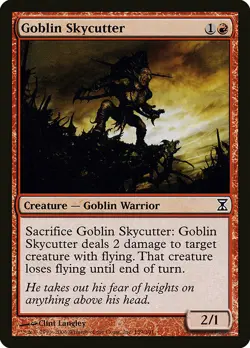 1x Goblin Skycutter - NM English MTG - Timespiral - Image 1