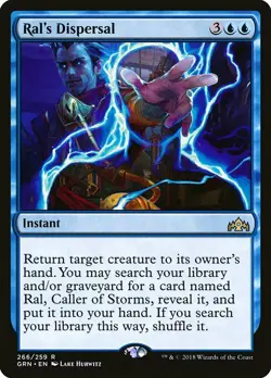 1x Ral's Dispersal - NM English MTG - Guilds of Ravnica - Image 1
