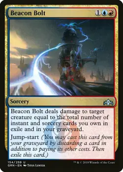1x Beacon Bolt - NM English MTG - Guilds of Ravnica - Image 1