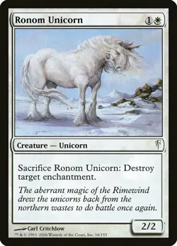 1x Ronom Unicorn NM English MTG - Coldsnap - Image 1