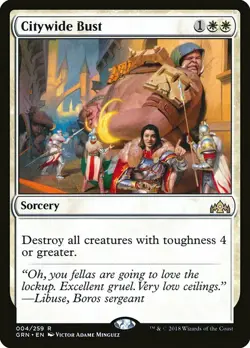 1x Citywide Bust - NM English MTG - Guilds of Ravnica - Image 1