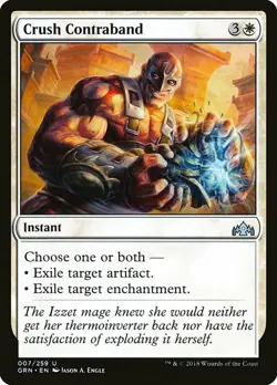 1x Crush Contraband - NM English MTG - Guilds of Ravnica - Image 1