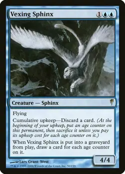 1x Vexing Sphinx NM English MTG - Coldsnap - Image 1