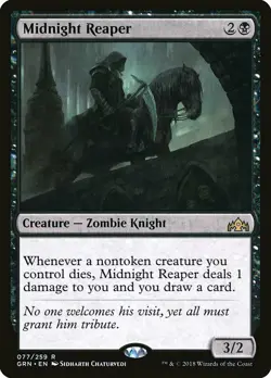 1x Midnight Reaper - NM English MTG - Guilds of Ravnica - Image 1