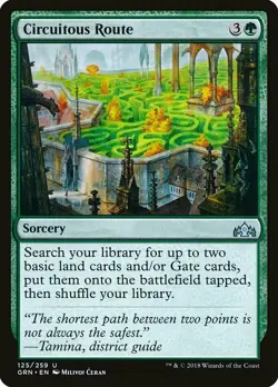 1x Circuitous Route - NM English MTG - Guilds of Ravnica - Image 1