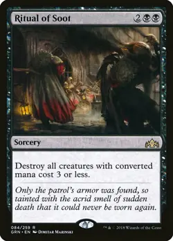 1x Ritual of Soot - NM English MTG - Guilds of Ravnica - Image 1