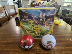 Pokemon TCG Battle Arena and Q4 2024 Pokeballs x2 Brand New (Lot of 3 Items) - Image 1