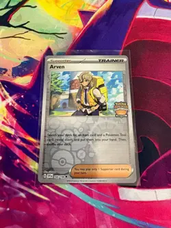 Arven 166/198 Regional Promo English Near Mint Pokemon TCG - Image 1