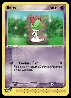 RALTS 66/109 COMMON RUBY & SAPPHIRE POKEMON - Image 1