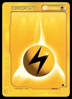 LIGHTNING ENERGY 163/165 EXPEDITION BASE SET POKEMON - Image 1