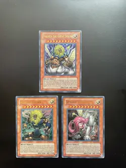 YUGIOH Sphinx Set Theinen Andro Teleia EP1-EN001 002 003 Ultra Rare LP - Image 1
