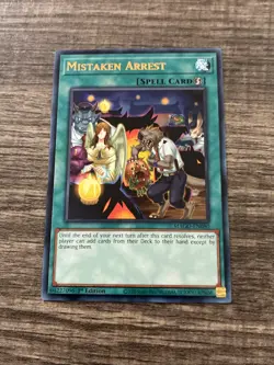 Yugioh - Mistaken Arrest MAGO-EN080 1st Edition - Maximum Gold - Image 1