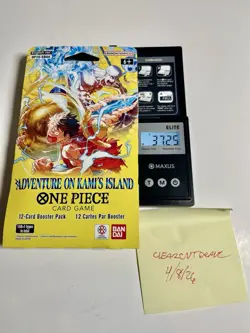 (HEAVY)One Piece Adventure On Kami’s Island OP15-EB04 Sleeved Booster Pack 37.25 - Image 1