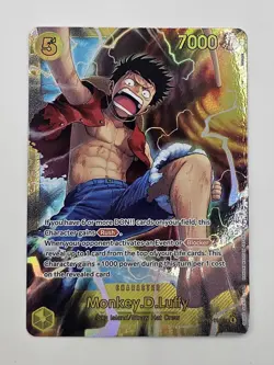 One Piece CCG Monkey.D.Luffy OP15-119 Foil Character 7000 Power 5 Cost - Image 1