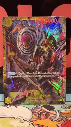 Charlotte Katakuri (123) One Piece SEC Pillars of Strength OP03-123 NM - Image 1