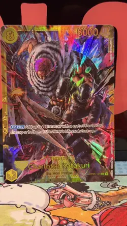 Charlotte Katakuri (123) One Piece SEC Pillars of Strength OP03-123 NM - Image 2
