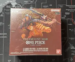 One Piece TCG Paramount War Booster Box (OP-02) Factory Sealed English. - Image 1