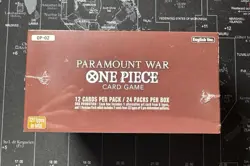 One Piece TCG Paramount War Booster Box (OP-02) Factory Sealed English. - Image 3