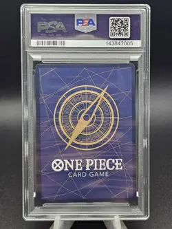 2025 One Piece JP EB03 Uta SEC Alternate Art PSA 10 - Image 2